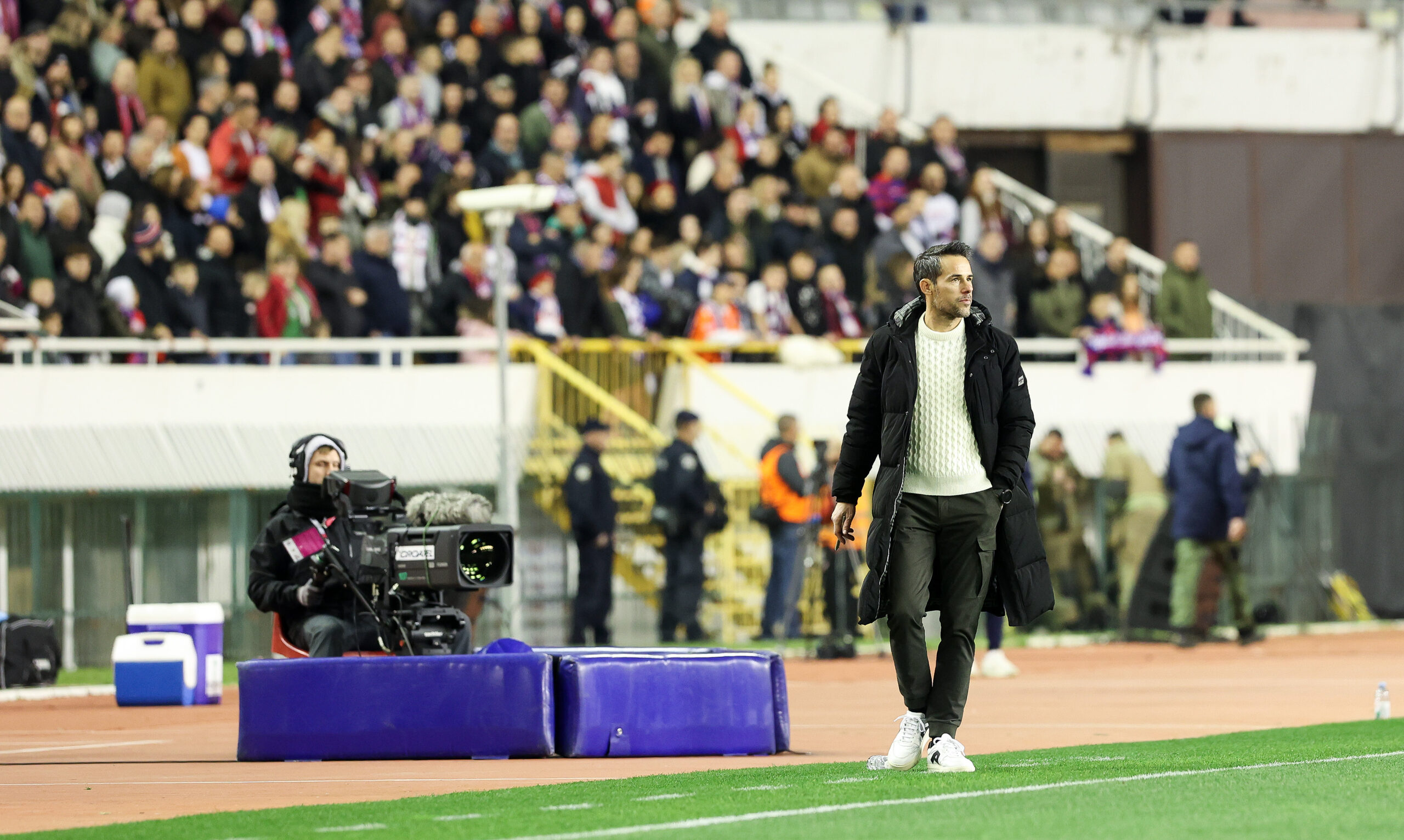 28.01.2024., Split- Stadio Poljud, 20. kolo SuperSport HNL: Hajduk - Rijeka
 Photo: Ivana Ivanovic/PIXSELL