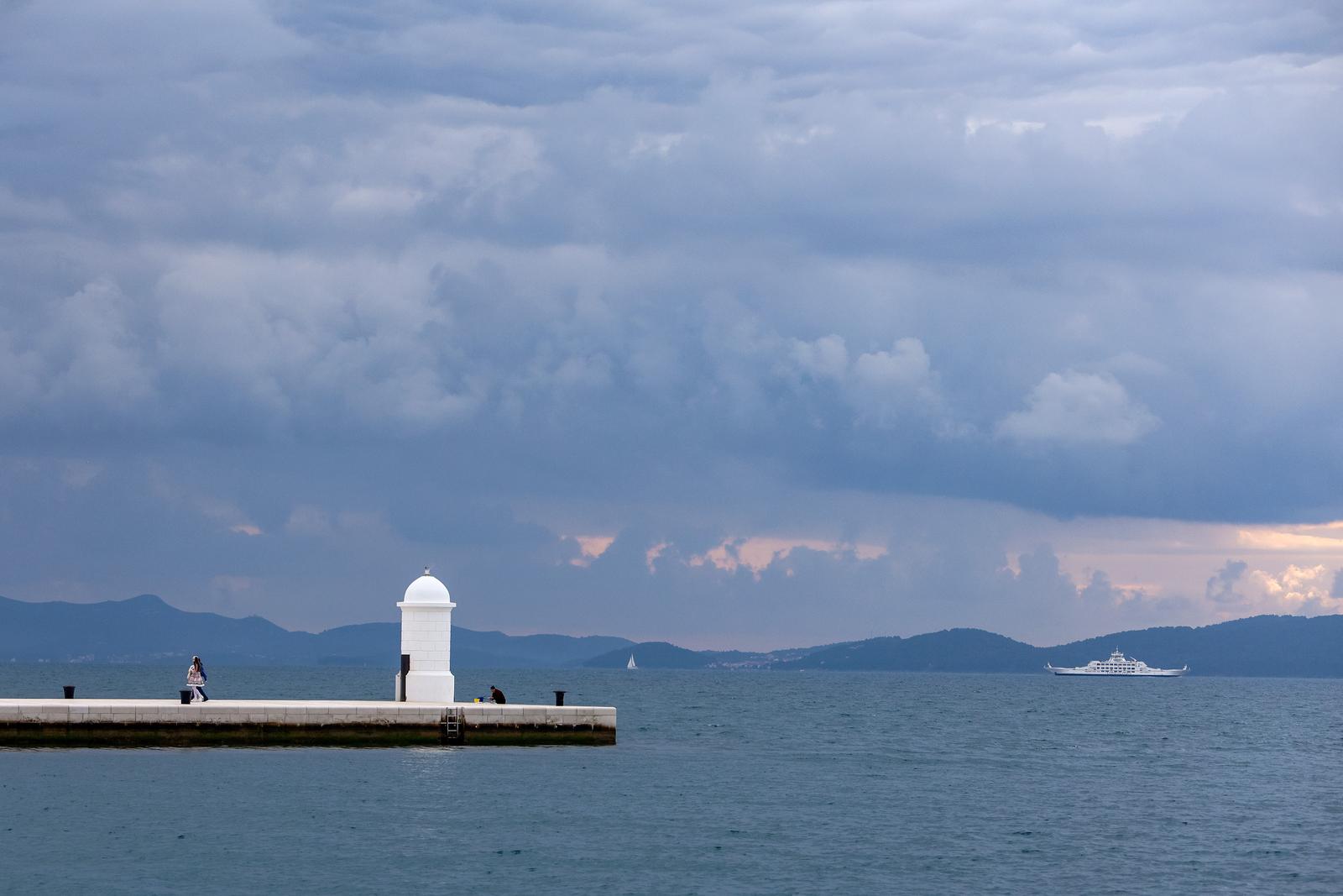 30.12.2023., Zadar - Zadnju subotu u godini mnogi Zadrani su odlucili provesti na spici. Photo: Sime Zelic/PIXSELL