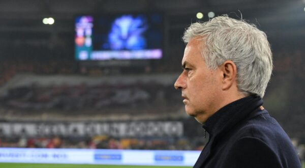 Soccer Football - Coppa Italia - Quarter Final - Lazio v AS Roma - Stadio Olimpico, Rome, Italy - January 10, 2024 AS Roma coach Jose Mourinho before the match REUTERS/Alberto Lingria Photo: ALBERTO LINGRIA/REUTERS