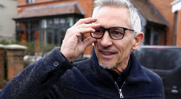 FILE PHOTO: Former British football player Gary Lineker leaves his home in London, Britain, March 12, 2023. REUTERS/Henry Nicholls/File Photo Photo: Henry Nicholls/REUTERS