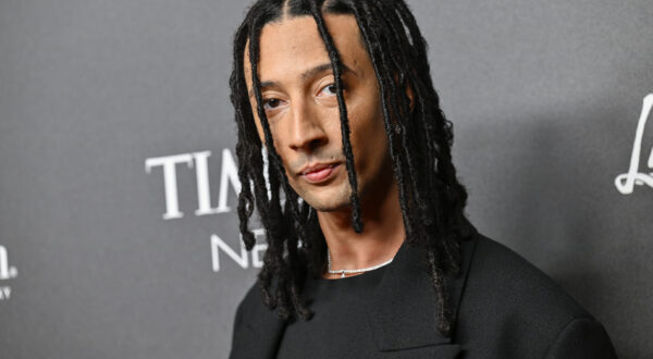 Artist Ghali Amdouni attends the Time100 Next event at Second on Tuesday, Oct. 24, 2023, in New York. (Photo by Evan Agostini/Invision/AP)