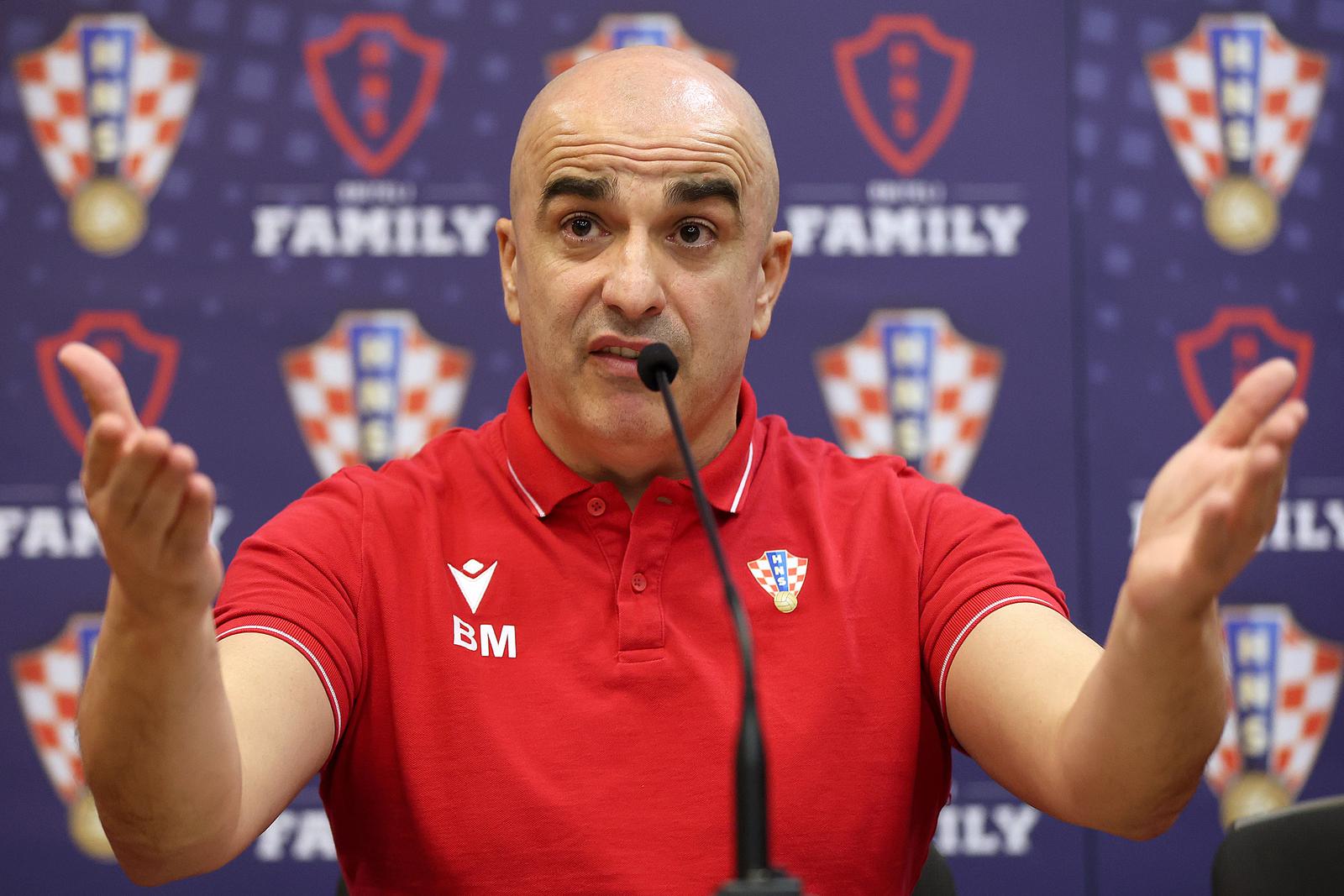 28.02.2024., Zagreb - Konferencija za medije na kojoj je ispred Komisije nogometnih sudaca HNS-a govorio predsjednik Komisije Bruno Maric povodom objave audio snimki komunikacije izmedju VAR sobe i glavnog suca na utakmici NK Varazdin - HNK Hajduk.  Photo: Goran Stanzl/PIXSELL