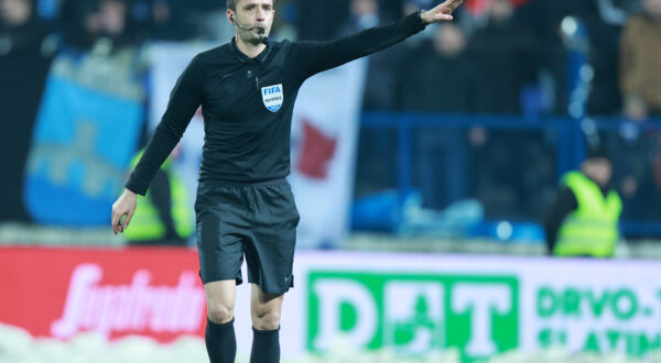 01.03.2023., stadion Gradski vrt, Osijek - SuperSport Hrvatski nogometni kup, cetvrtfinale, NK Osijek - HNK Hajduk. Sudac Igor Pajac Photo: Davor Javorovic/PIXSELL