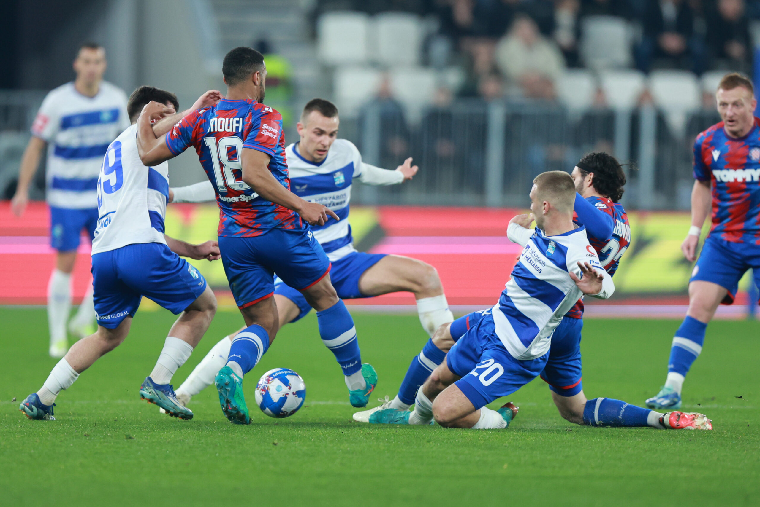 03.02.2024., Opus Arena, Osijek - SuperSport prva Hrvatska nogometna liga, 21. kolo, NK Osijek - HNK Hajduk. Photo: Davor Javorovic/PIXSELL
