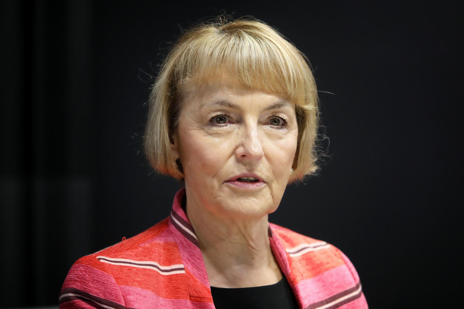 03.11.2021 Zagreb- Vesna Pusic, bivsa politicarka i sveucilisna profesorica.
 Photo: Boris Scitar/PIXSELL