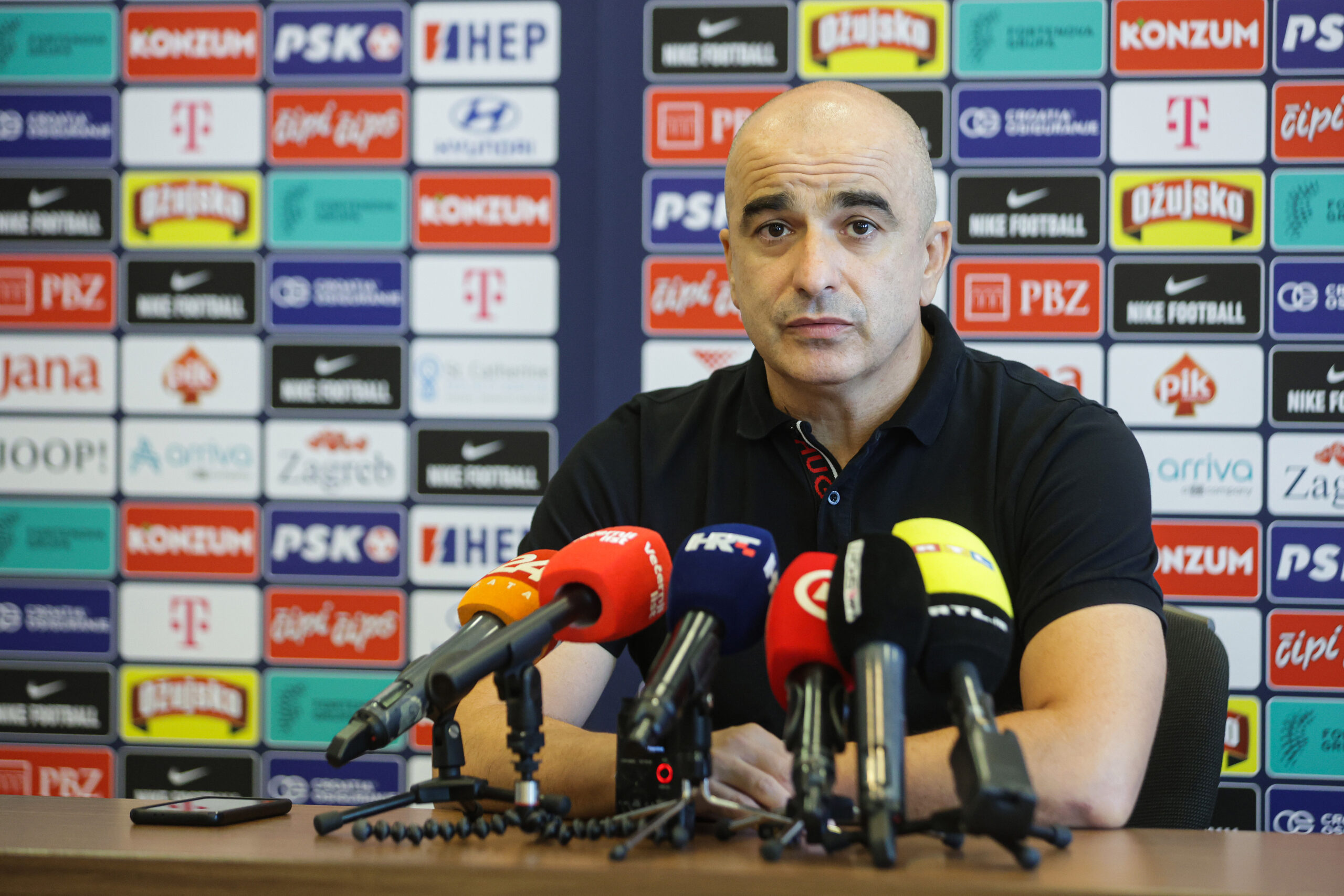04.09.2023., Zagreb - Predsjednik sudacke komisije HNS-a Bruno Maric odrzao je konferenciju za medije. Photo: Luka Stanzl/PIXSELL