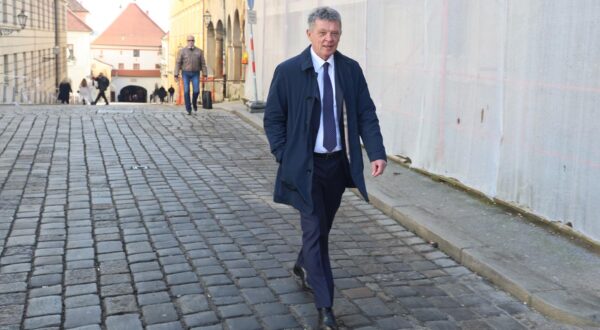 06.02.2024., Zagreb -  Ivan Turudic dosao u Banske dvore na sjednicu vladajuce koalicije
 Photo: Patrik Macek/PIXSELL