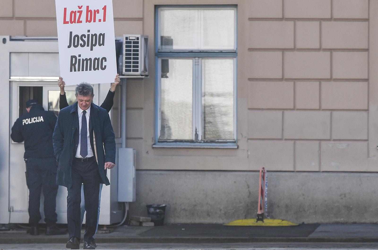 06.02.2024., Zagreb -  Ivan Turudic dosao u Banske dvore na sjednicu vladajuce koalicije  Photo: Josip Regovic/PIXSELL