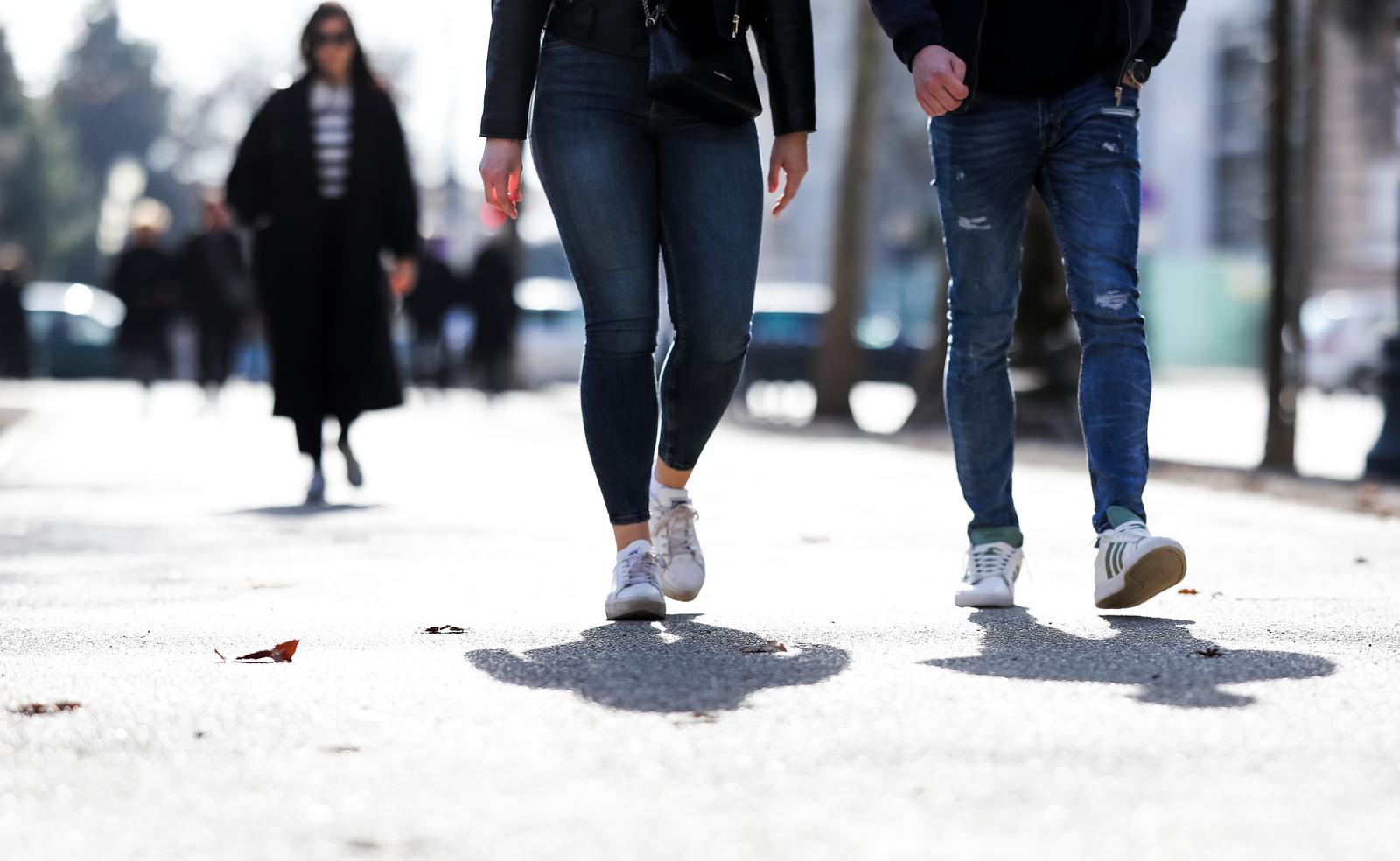 06.02.2024., Zagreb - Iznadprosjecno toplo vrijeme za veljaci mnogi su iskoristili za setnju  Photo: Emica Elvedji/PIXSELL