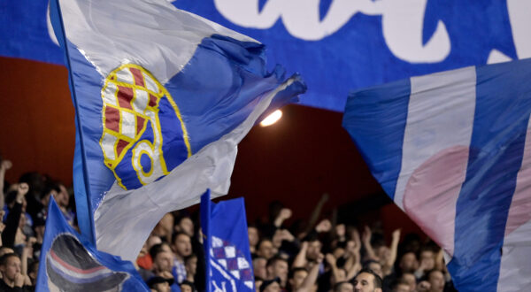 08.05.2022., Zagreb, stadion u Maksimiru - Hrvatski Telekom Prva liga, 34. kolo, GNK Dinamo - NK Osijek. navijaci Photo: Igor Soban/PIXSELL