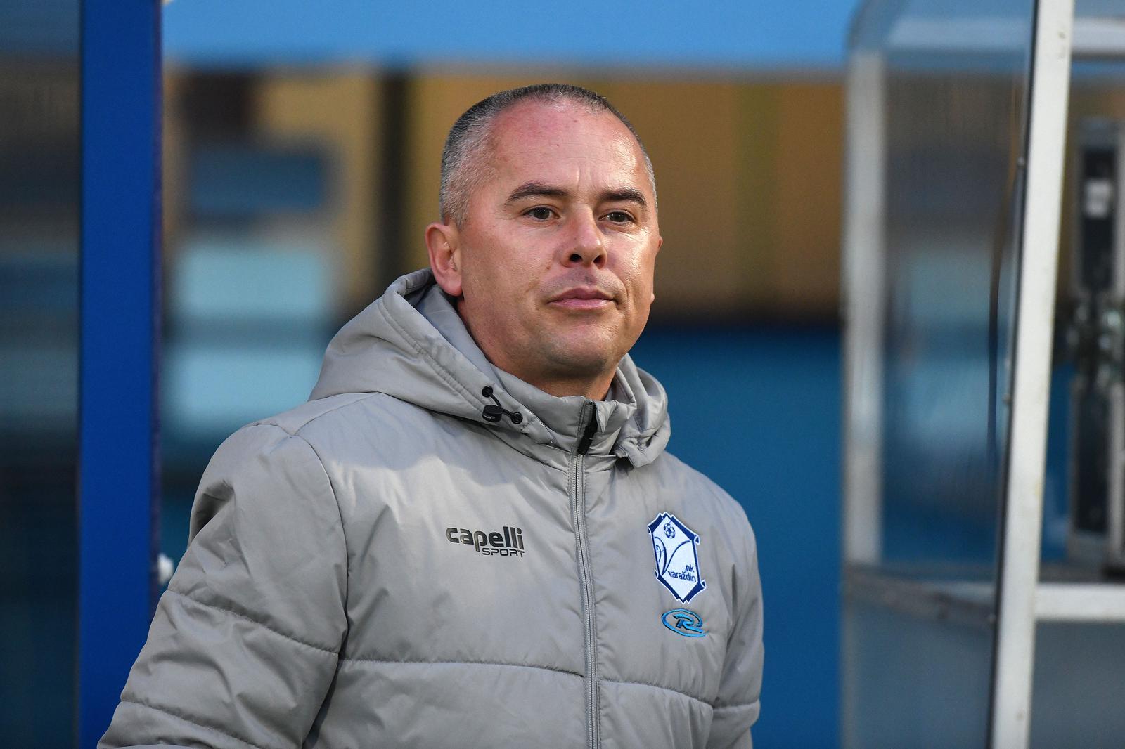 09.02.2024., Varazdin - SuperSport prva Hrvatska nogometna liga, 22. kolo, NK Varazdin - NK Rudes. Nikola Safaric Photo: Vjeran Zganec-Rogulja/PIXSELL