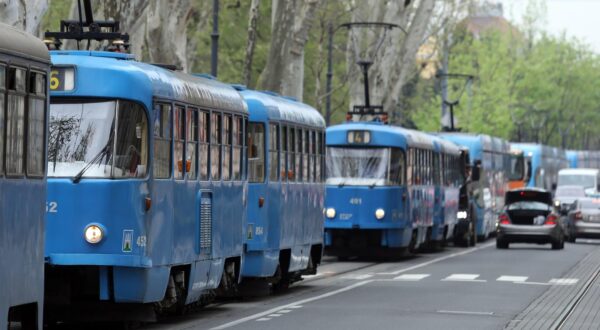 10.04.2019., Zagreb - Prometne guzve u gradu za vrijeme posjeta kineske delegacije Zagrebu. Photo: Patrik Macek/PIXSELL