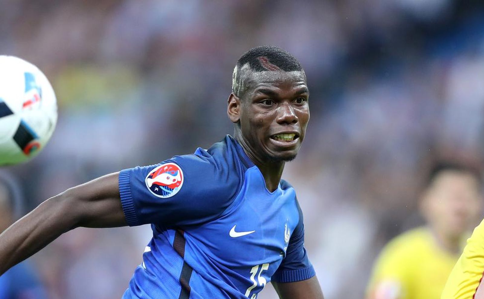 10.06.2016., stadion Stade de France, Pariz, Francuska - Europsko nogometno prvenstvo EURO 2016., skupina A, 1. kolo, Francuska Rumunjska. Paul Pogba. Photo: Sanjin Strukic/PIXSELL