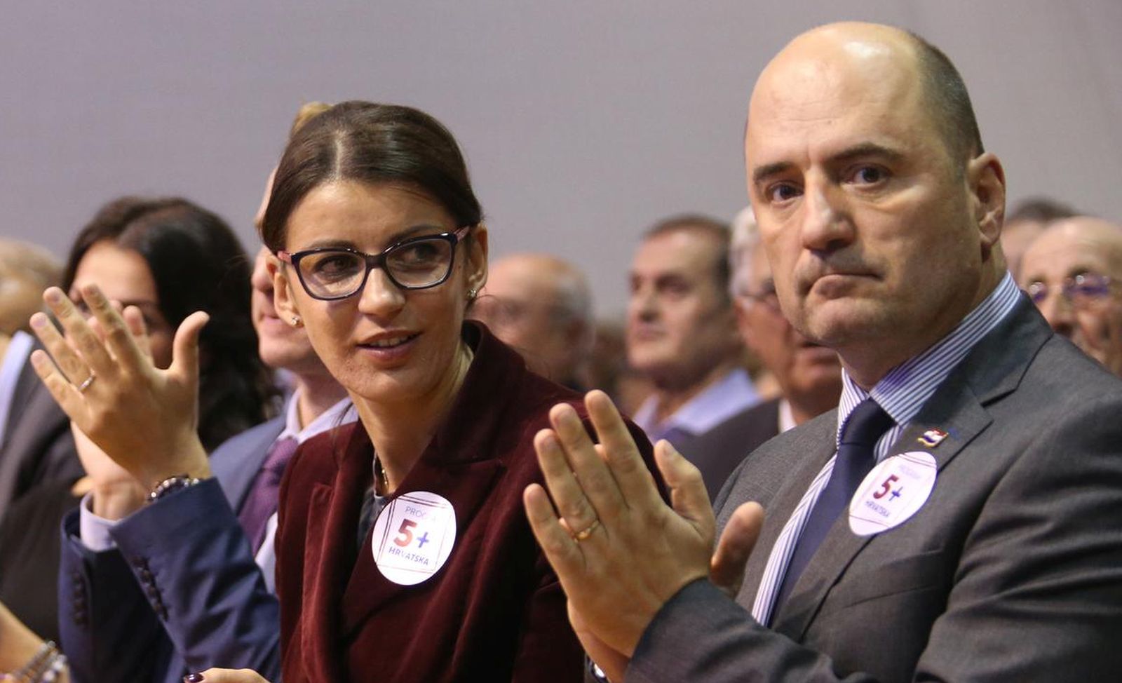12.10.2015., Solin - Predstavljanje Izbornog programa Domoljubne koalicije Gospodarski rast, odrzivi razvoj i zaposljavanje, 5 + Hrvatska, program je predstavio Tomislav Karamarko, predsjednik Hrvatske demokratske zajednice. r"nPhoto: Ivo Cagalj/PIXSELL r"nr"n