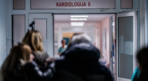 13.02.2024., Split - U KBC Split odrzana je konferencija za medije na kojoj je objavljen uspjeh splitskih kardiologa u prvom obavljenom zahvatu na srcu bez otvaranja prsa.  Photo: Zvonimir Barisin/PIXSELL