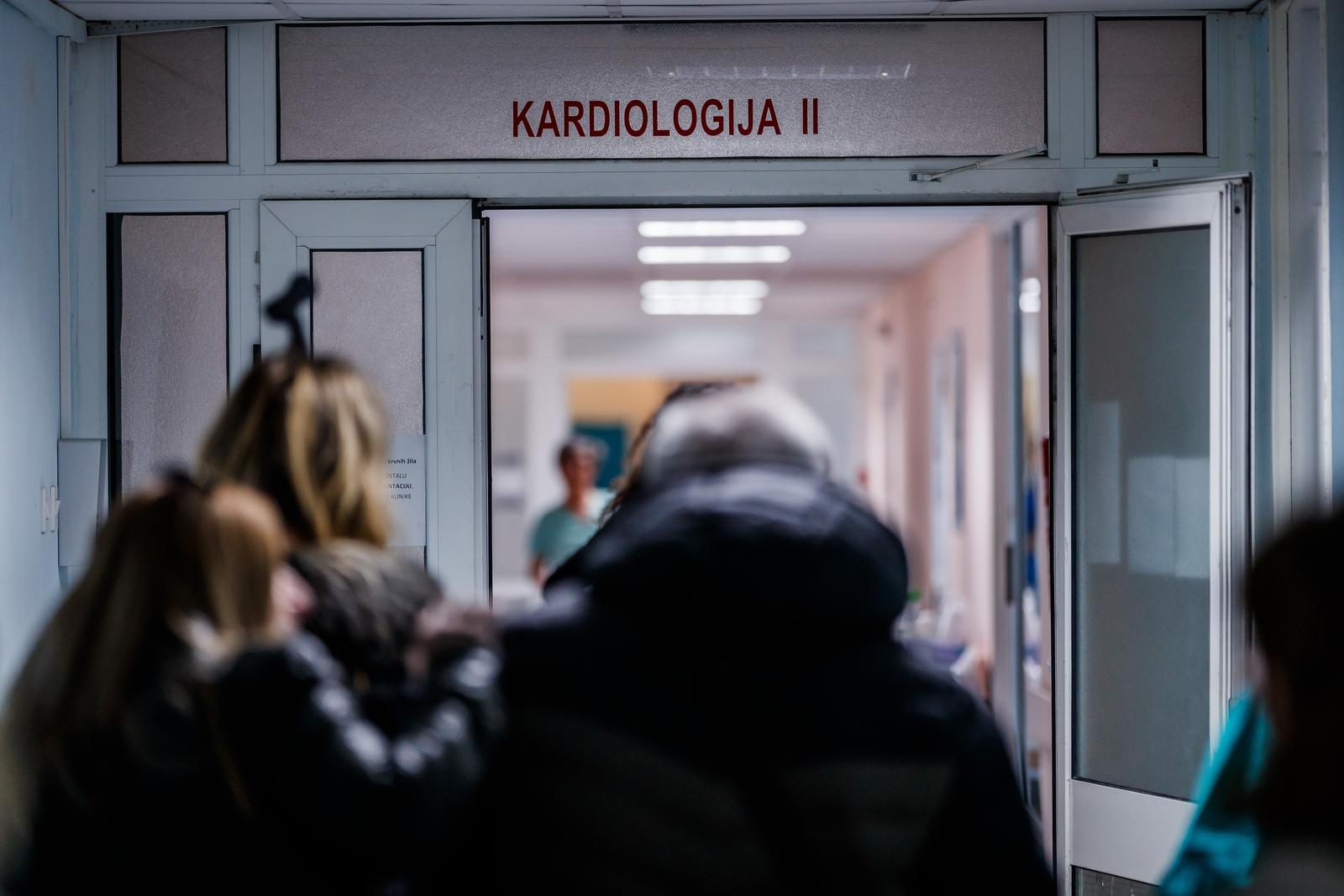 13.02.2024., Split - U KBC Split odrzana je konferencija za medije na kojoj je objavljen uspjeh splitskih kardiologa u prvom obavljenom zahvatu na srcu bez otvaranja prsa.  Photo: Zvonimir Barisin/PIXSELL