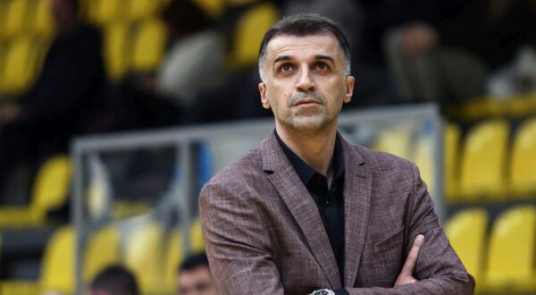 13.02.2024., dvorana KK Split, Split - SuperSport Kup Kresimir Cosic, cetvrtfinale, KK Cedevita Junior - KK Dinamo Zagreb. Trener Dinama Josip Sesar Photo: Ivana Ivanovic/PIXSELL