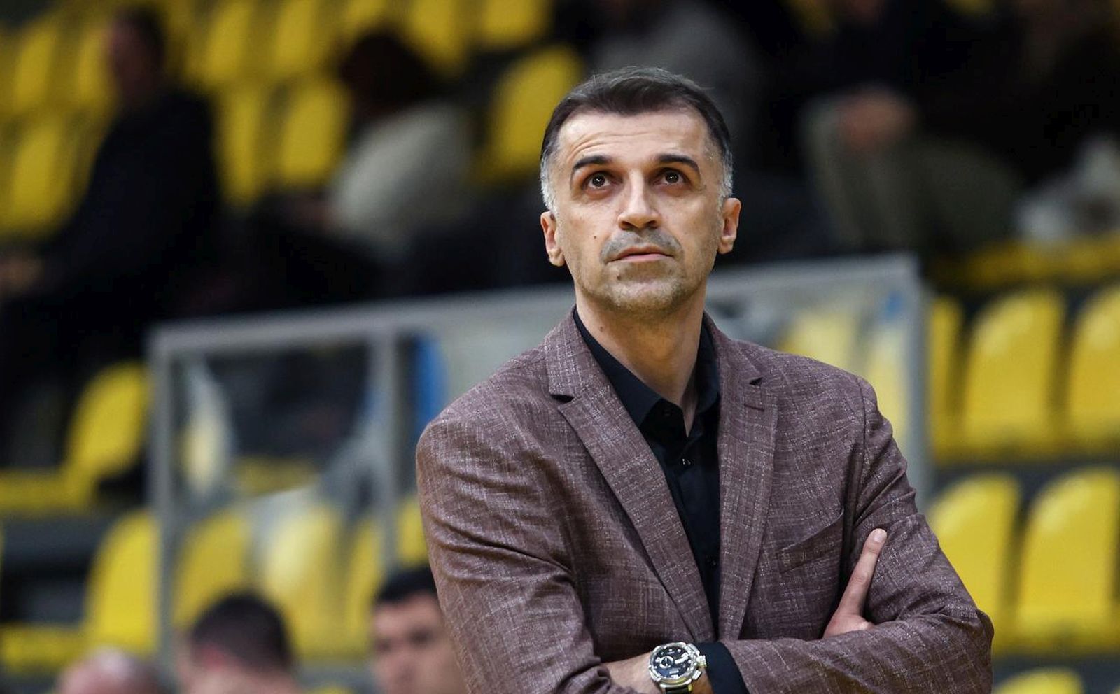 13.02.2024., dvorana KK Split, Split - SuperSport Kup Kresimir Cosic, cetvrtfinale, KK Cedevita Junior - KK Dinamo Zagreb. Trener Dinama Josip Sesar Photo: Ivana Ivanovic/PIXSELL