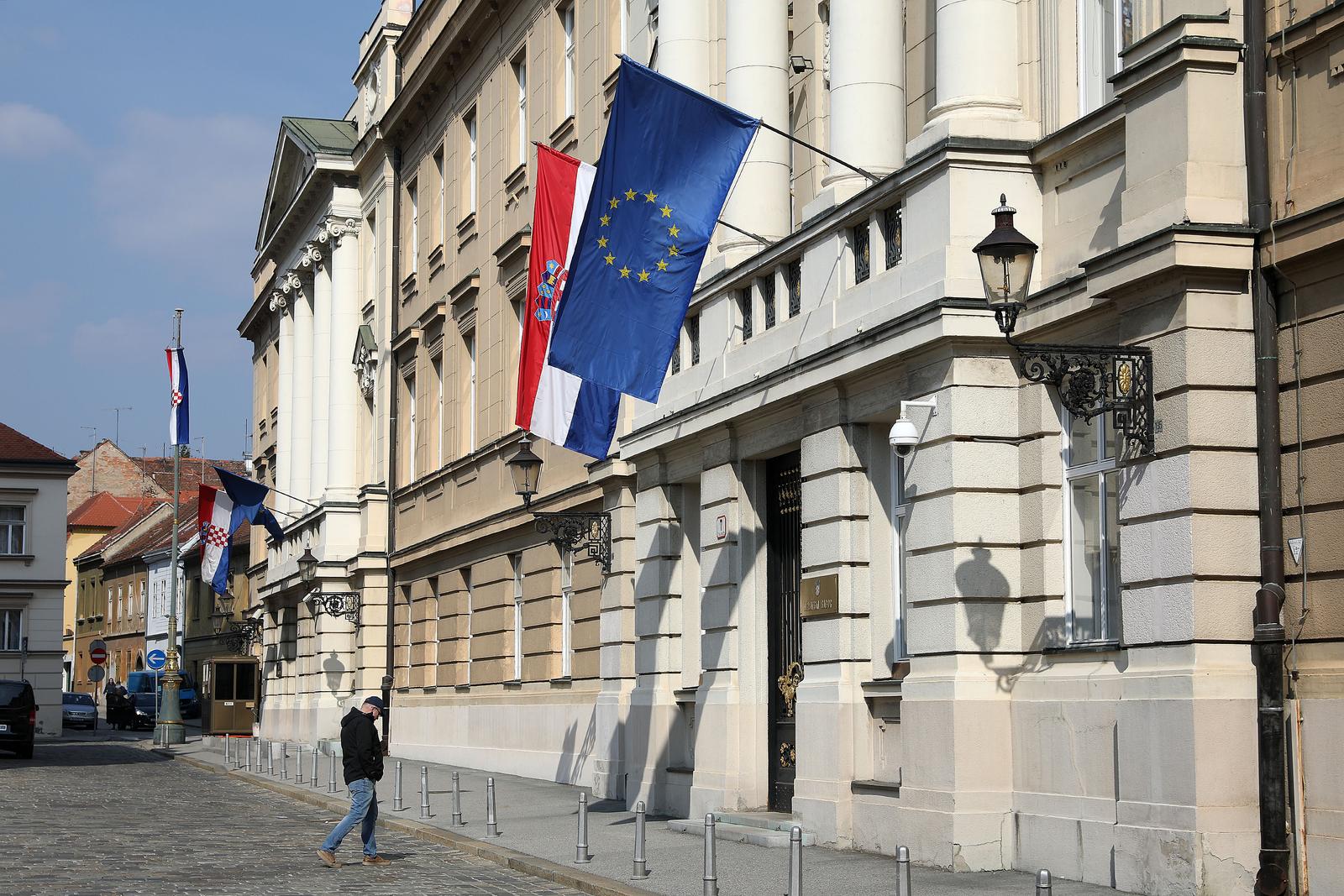 13.03.2017., Zagreb - Zgrada Sabora Republike Hrvatske. Photo: Patrik Macek/PIXSELL