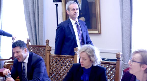 14.02.2024., Zagreb - Na 77. sjednici Odbor za pravosudje raspravlja o prijedlogu za donosenje zakljucka o sazivanju tematske sjednice Odbora za pravosudje o temi: ”Provodjenje postupka izbora Glavnog drzavnog odvjetnika Republike Hrvatske”
.
 Photo: Patrik Macek/PIXSELL