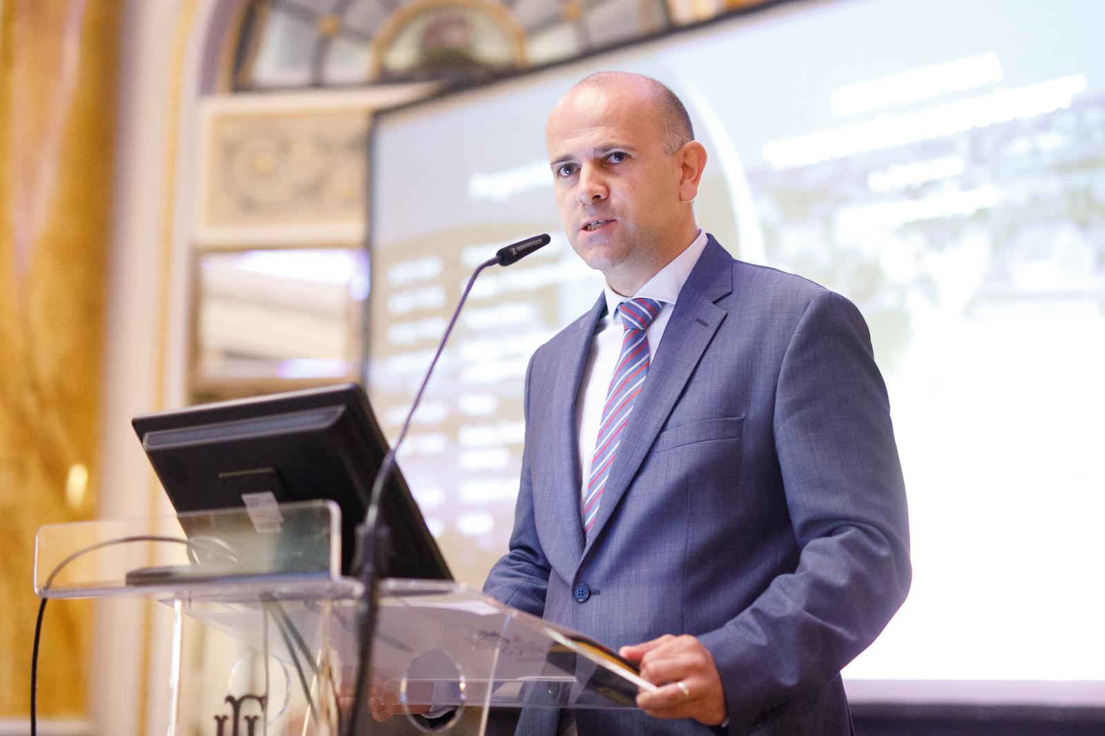 14.06.2022., Zagreb - U hotelu Esplanade odrzana je medjunarodna konferencija "Accessible Future - Pristupacna buducnost" u organizaciji Hrvatske regulatorne agencije za mrezne djelatnosti (HAKOM-a). Darijo Jurisic, zamjenik pravobraniteljice za osobe s invaliditetom.   Photo: Davor Puklavec/PIXSELL