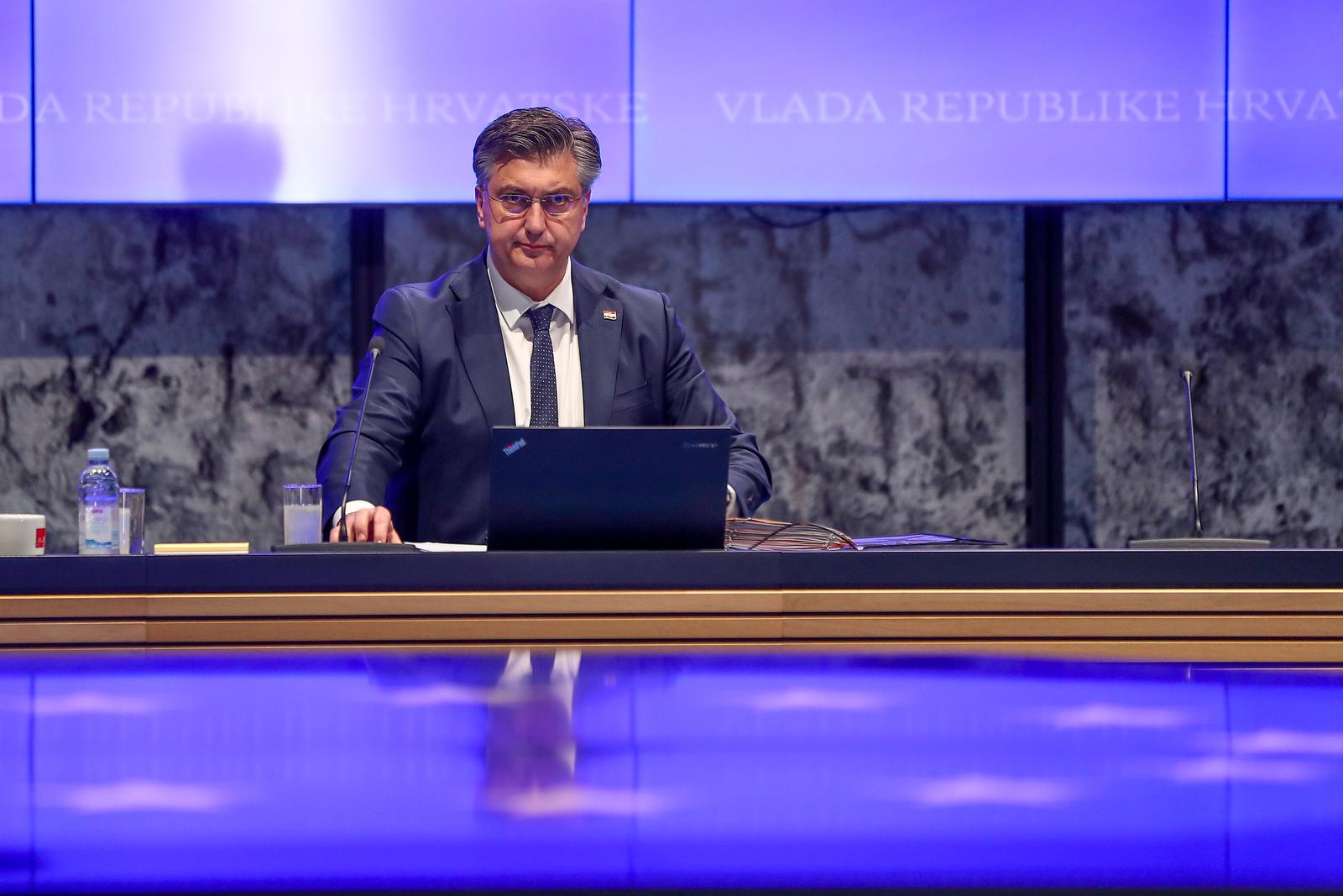 15.02.2024., Zagreb -  285. sjednica Vlade RH. Photo: Matija Habljak/PIXSELL