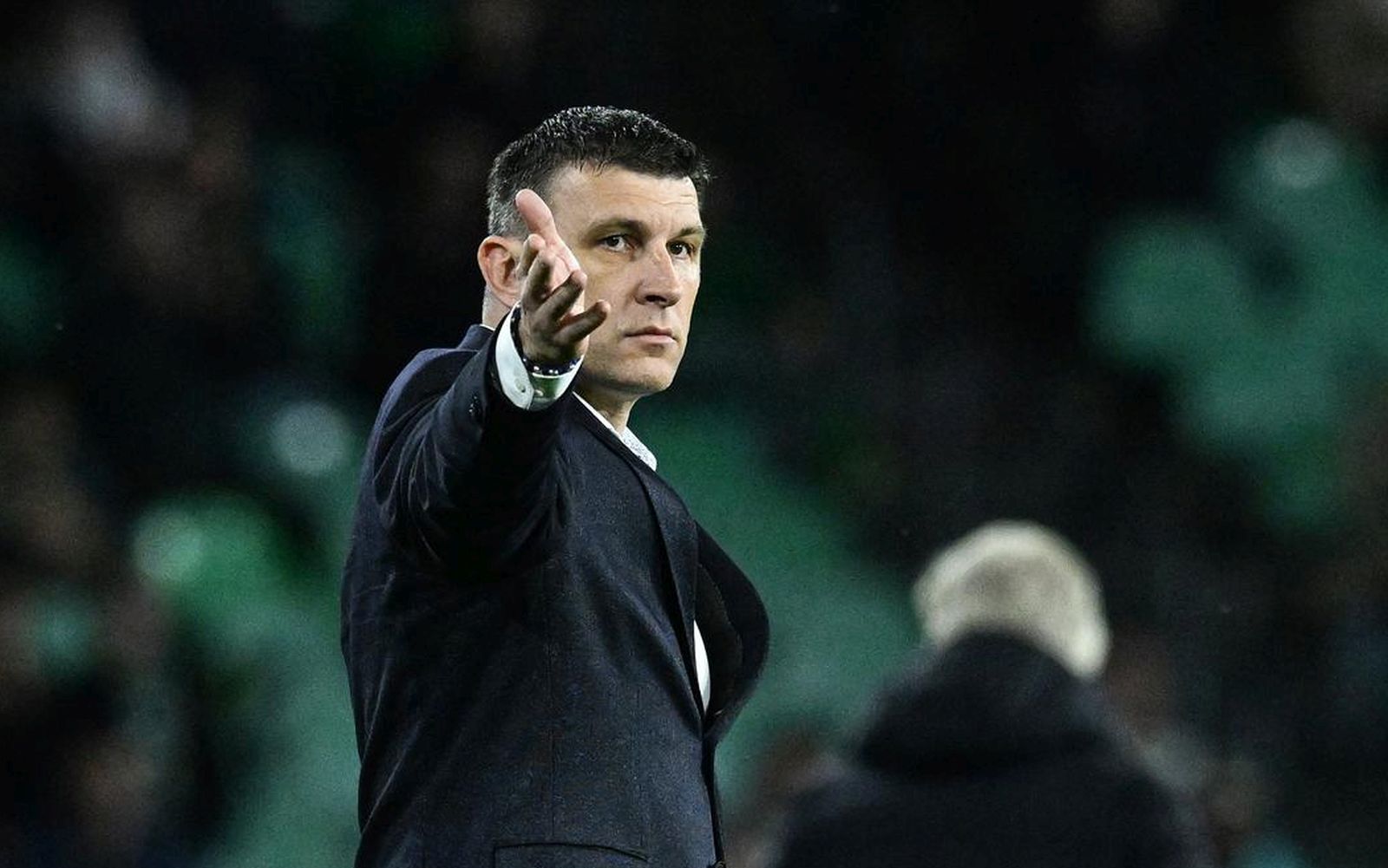 15.02.2024., Sevilla, Spanjolska - UEFA Konferencijska liga, prva utakmica playoffa knock-out faze, Real Betis - GNK Dinamo. Trener Dinama Sergej Jakirovic.  Photo: Marko Lukunic/PIXSELL