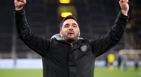 15.03.2023., stadion Signal Iduna Park, Dortmund, Njemacka - UEFA Liga prvaka mladih, cetvrtfinale, Borussia Dortmund - HNK Hajduk. Photo: Goran Stanzl/PIXSELL