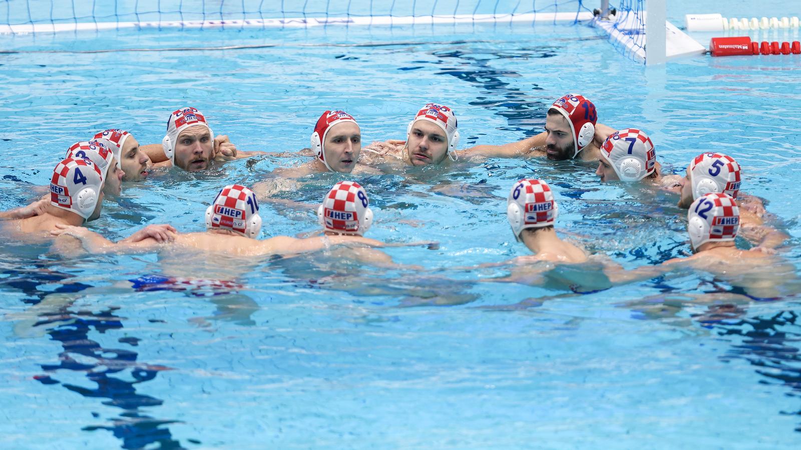 16.01.2024., bazen na Mladosti, Zagreb - LEN 36. Europsko prvenstvo u vaterpolu, finale, Hrvatska - Spanjolska. Photo: Igor Kralj/PIXSELL