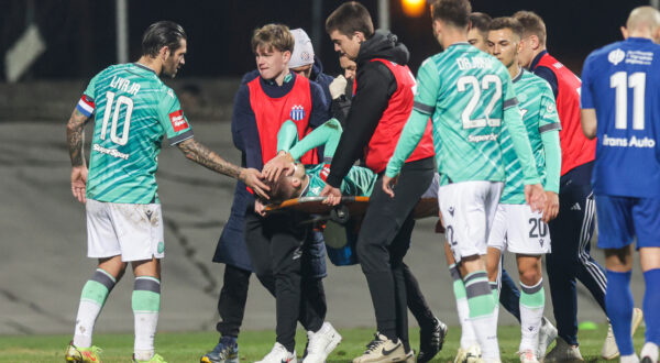 17.02.2024., Zagreb - stadion Kranjceviceva, Zagreb - SuperSport HNL, 23. kolo, NK Rudes - HNK Hajduk. Mihael Zaper Photo: Luka Stanzl/PIXSELL