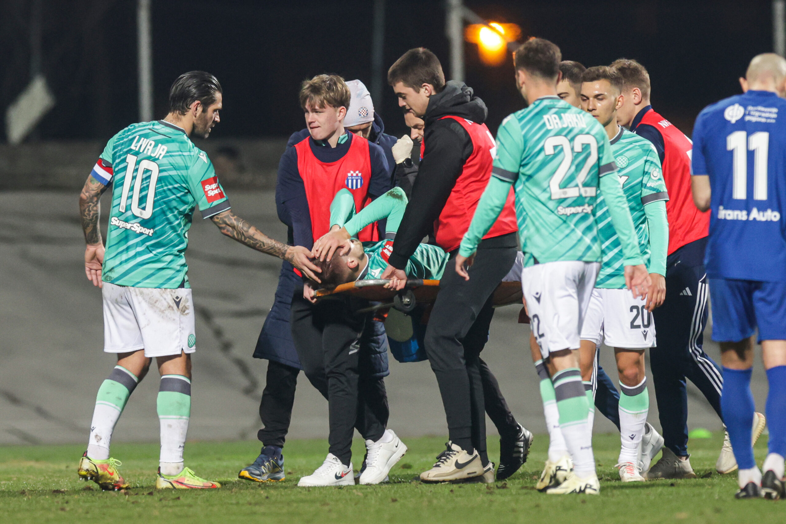 17.02.2024., Zagreb - stadion Kranjceviceva, Zagreb - SuperSport HNL, 23. kolo, NK Rudes - HNK Hajduk. Mihael Zaper Photo: Luka Stanzl/PIXSELL