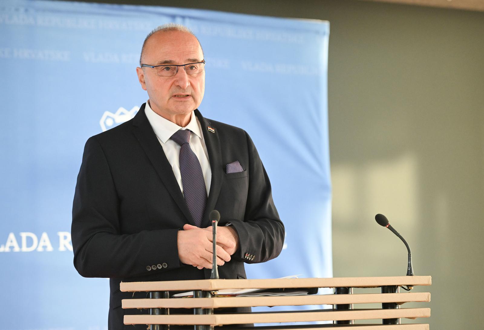 18.01.2024., Zagreb - Pocetak 279. sjednice vlade Republike Hrvatske. Izjave Gordana Grlica Radmana. Photo: Davorin Visnjic/PIXSELL