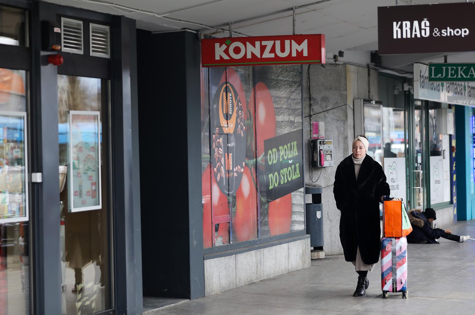 18.02.2024., Zagreb, Rijetke trgovine i shopping centri koji rade ovu nedjelju u Zagrebu. Nigdje nama guzvi. Photo: Emica Elvedji/PIXSELL