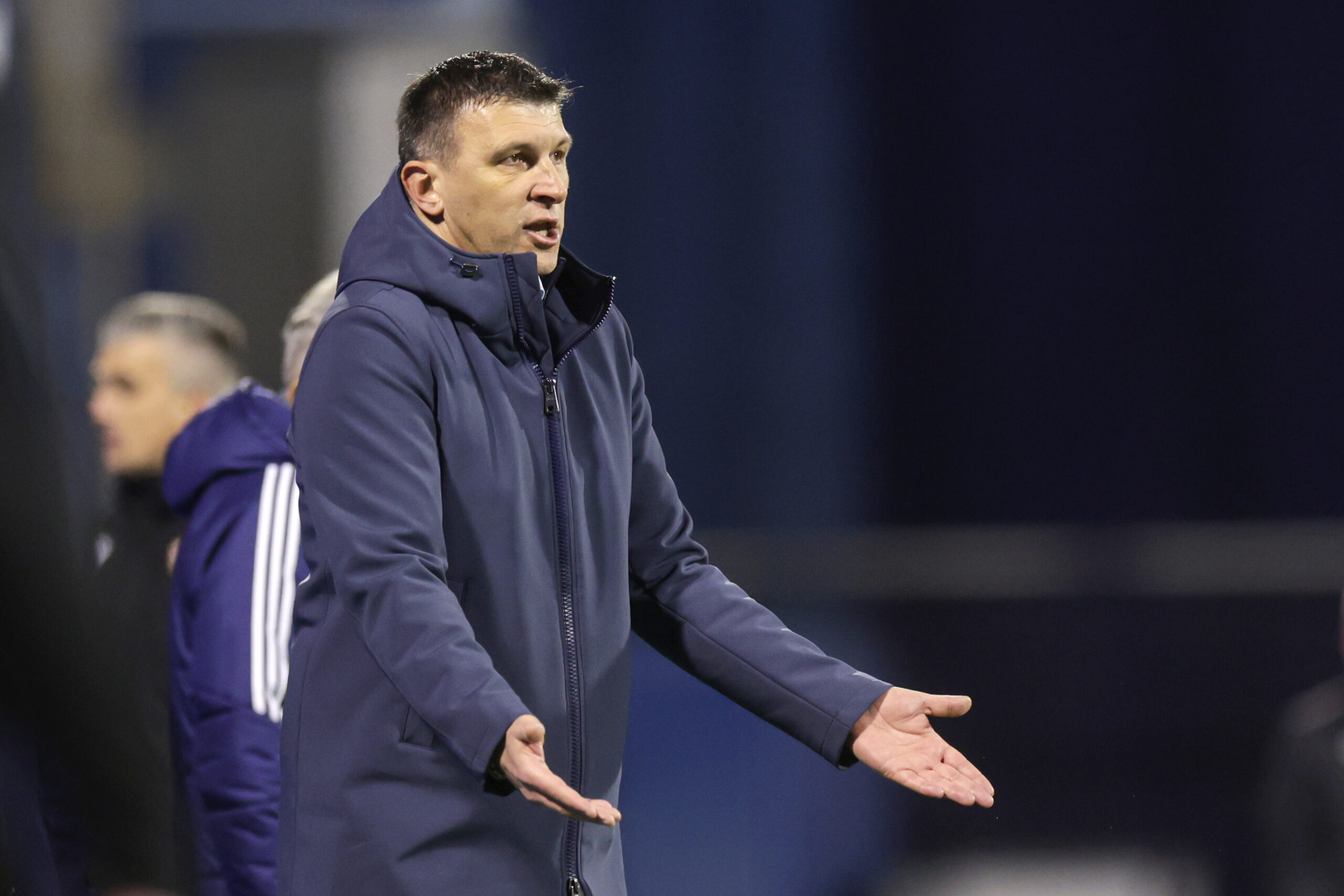18.02.2024., stadion Maksimir, Zagreb - SuperSport HNL, 23. kolo, GNK Dinamo - NK Varazdin. Trener GNK Dinamo Sergej Jakirovic. Photo: Luka stanzl/PIXSELL