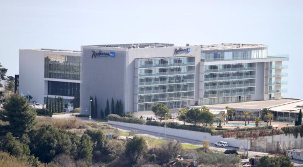 19.02.2020.,Split- Ilustracije djelova grada Splita i ulica. Hotel Radisson BLU."nPhoto:Ivo Cagalj/PIXSELL