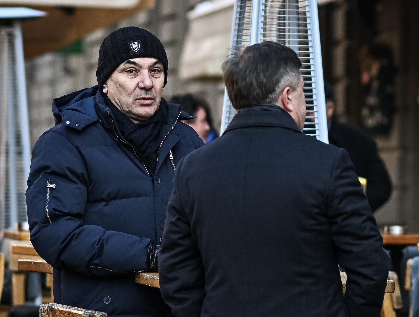 20.1.2024., Zagreb - Ivica Lovric na kavi s prijateljima. Photo: Neva Zganec/PIXSELL