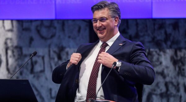 22.02.2024., Zagreb - U Nacionalnoj i sveucilisnoj knjiznici odrzana je 287. sjednica Vlade RH. predsjednik Vlade RH Andrej Plenkovic Photo: Zeljko Hladika/PIXSELL
