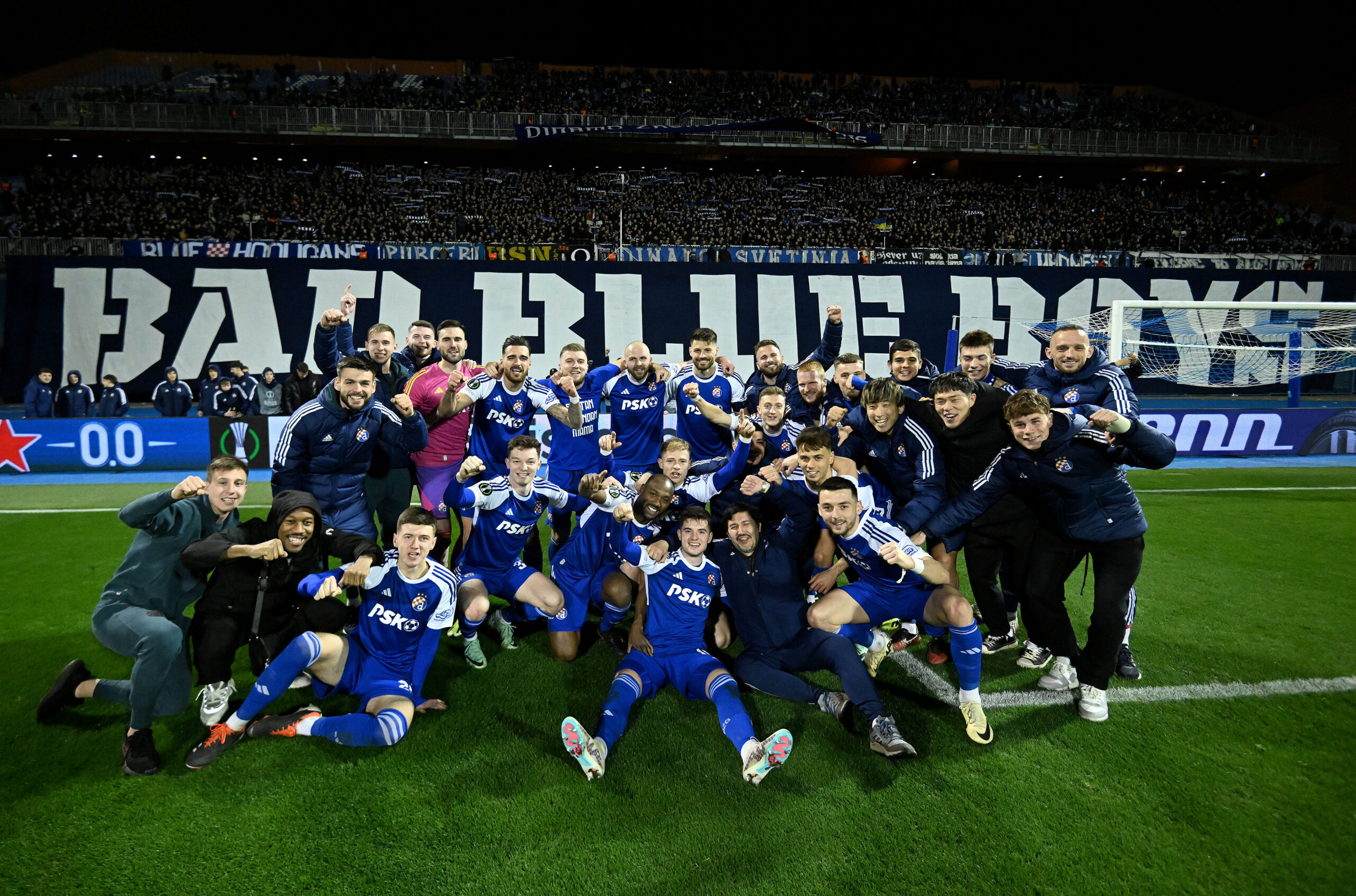 22.02.2024., stadion Maksimir, Zagreb - UEFA Konferencijska liga, uzvratni susret playoffa knock-out faze, GNK Dinamo - Real Betis.  Photo: Marko Lukunic/PIXSELL