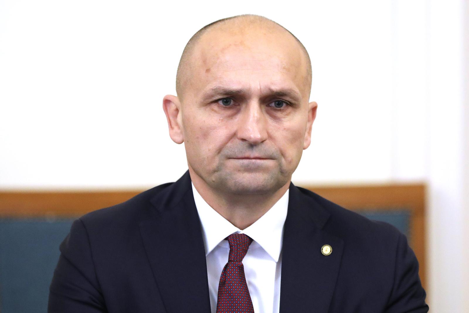 24.11.2023., Zagreb - U Saborje pocela 39. sjednica Odbora za obranu na kojoj se rapravlja o upucivanju pripradnika Oruzanih snaga RH u inozemne operacije. Sjednici je nazocio i ministar obrane Ivan Anusic. Photo: Patrik Macek/PIXSELL