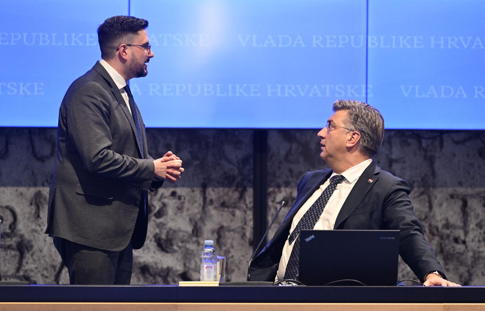 25.1.2024., Zagreb - Sjednica Vlade RH u NSK. Photo: Davorin Visnjic/PIXSELL