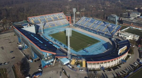 08.01.2020., Zagreb - Fotografija stadiona Maksimir iz zraka. Photo: PIXSELL