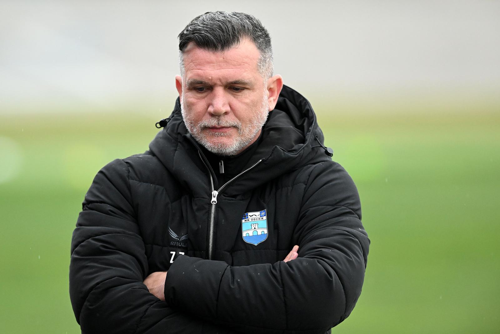 27.02.2024., stadion Zagreb, Zagreb - Utakmica 1/4 finale hrvatskog nogometnog kupa NK Lokomotiva - NK Osijek. Zoran Zekic Photo: Marko Lukunic/PIXSELL