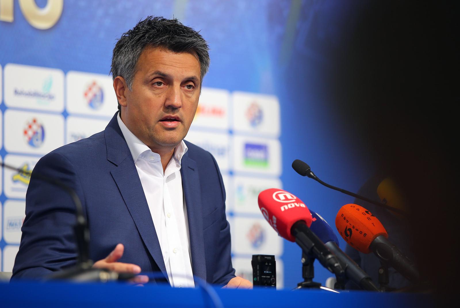 27.04.2017., Zagreb - Romeo Jozak, sportski direktor GNK Dinamo, odrzao je konferenciju za novinare."nPhoto: Jurica Galoic/PIXSELL