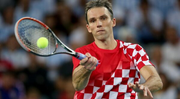 27.11.2016., Arena Zagreb, Zagreb - Finale Davis kupa, Hrvatska - Argentina, Ivo Karlovic - Federico Delbonis."nPhoto: Igor Kralj/PIXSELL