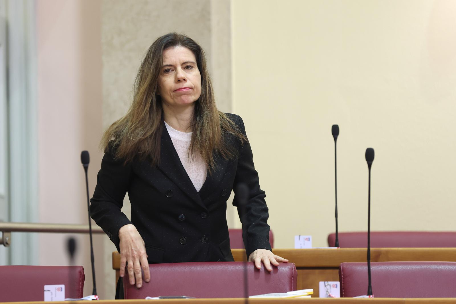 28.02.2024., Zagreb - Sabor 21. sjednicu nastavlja glasovanjem o podnesenim amandmanima i raspravljenim tockama dnevnog reda, medju kojima je i oporbeni prijedlog za raspustanje Sabora.
 Photo: Patrik Macek/PIXSELL