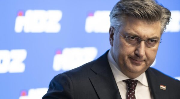 29.01.2024., Zagreb- Izjava premijera Andreja Plenkovica nakon sastanka sireg predsjednistva HDZ-a. Photo: Igor Soban/PIXSELL