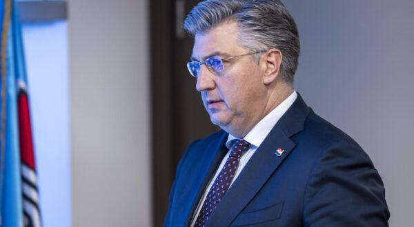 29.01.2024., Zagreb- Izjava premijera Andreja Plenkovica nakon sastanka sireg predsjednistva HDZ-a. Photo: Igor Soban/PIXSELL