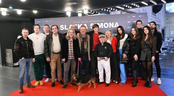 30.1.2024., Zagreb - U Kaptol Boutique Cinema odrzana je projekcija filma Igora Mirkovica za novinare Slatka Simona. Photo: Davorin Visnjic/PIXSELL