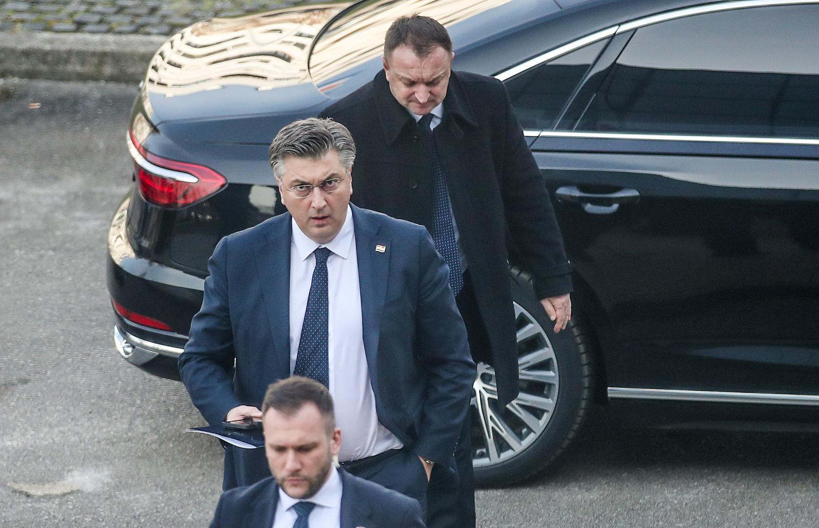 31.01.2024., Zagreb - U Nacionalnoj i sveucilisnoj knjiznici odrzana 282. redovita sjednica Vlade. Photo: Slavko Midzor/PIXSELL