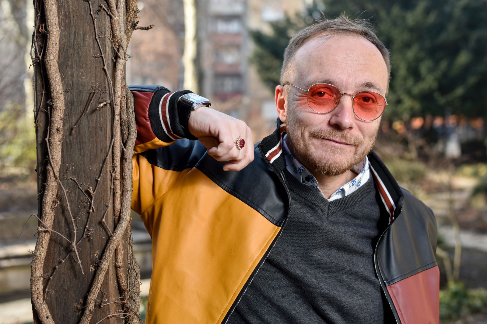 31.01.2024., Zagreb - Zvonimir Dobrovic, osnivac i umjetnicki direktor festivala Queer Zagreb. 

Photo Sasa ZinajaNFoto